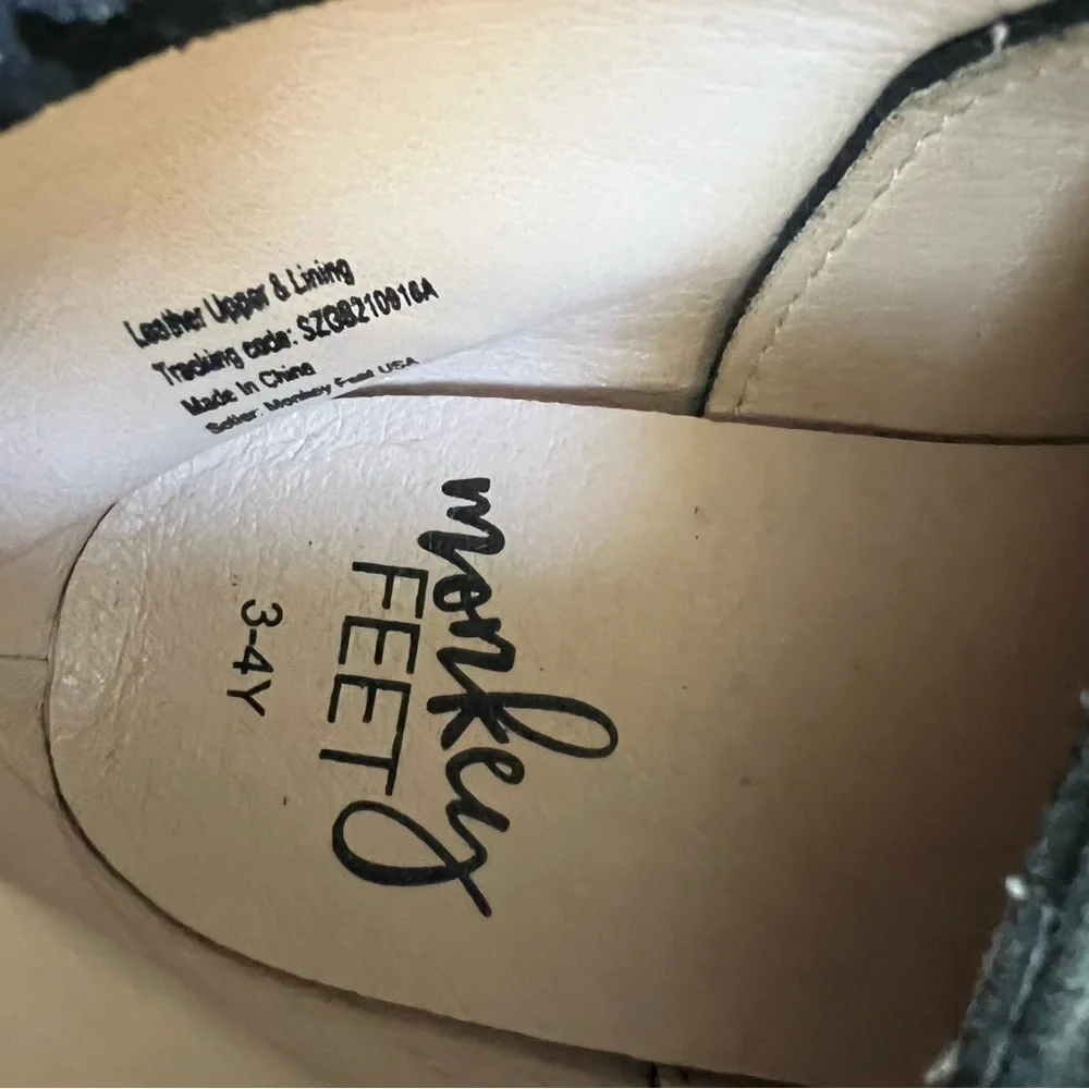 Monkey Feet Paint Splatter Moccasins